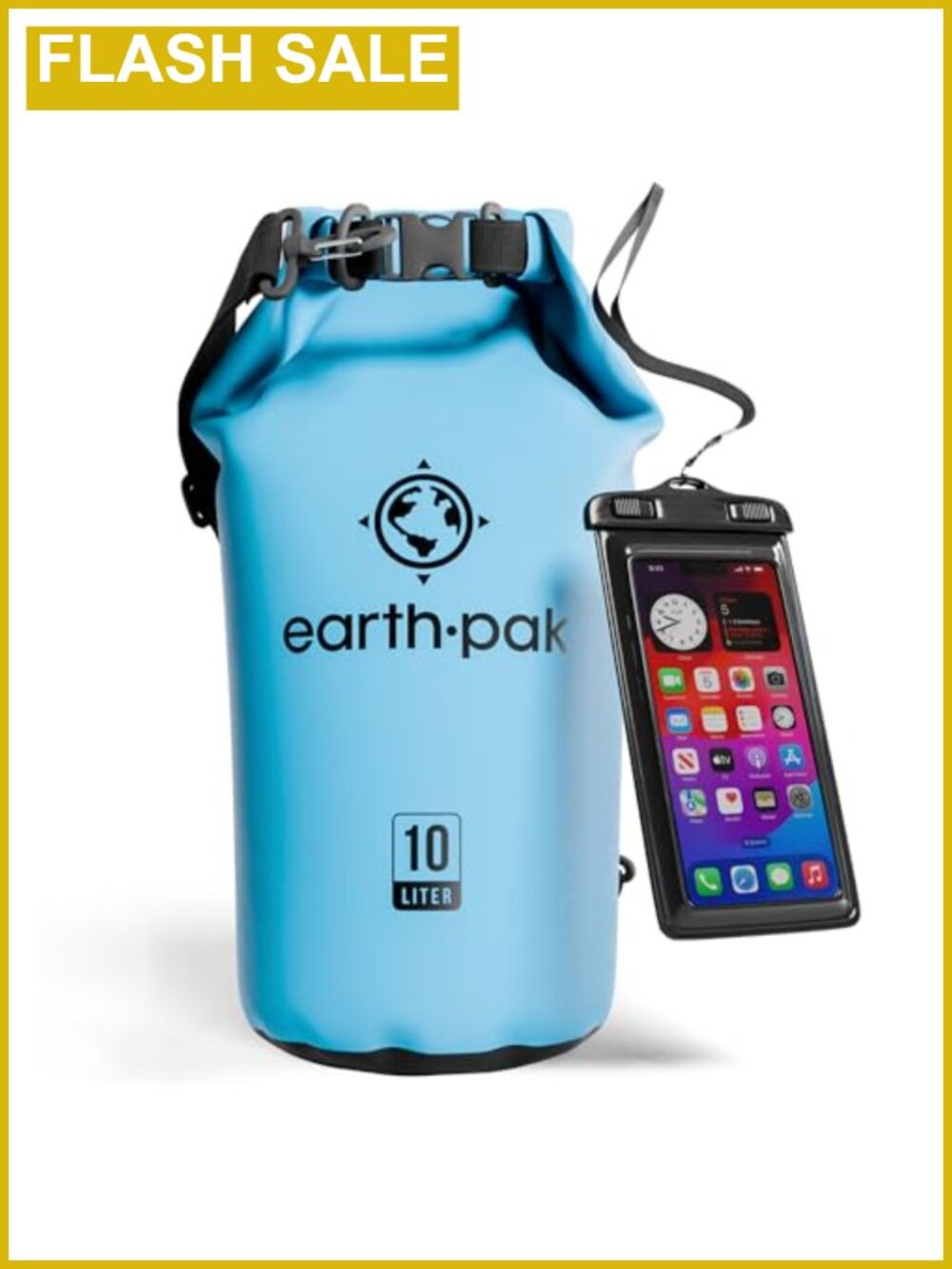 Waterproof Dry Bag Roll Top Sack Kayak Phone Case Adjustable Strap